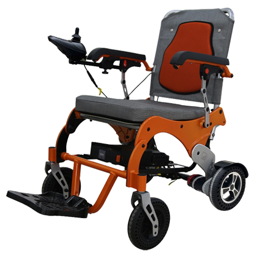 Nouveau fauteuil roulant électrique compact de conception