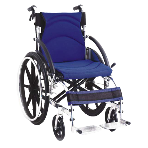 Fauteuil roulant manuel médical tout terrain en aluminium