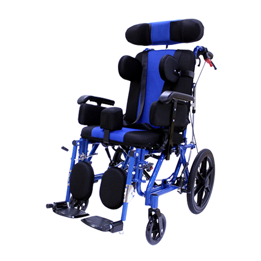 Fauteuil roulant de positionnement d'assistance pour utilisateur de paralysie cérébrale