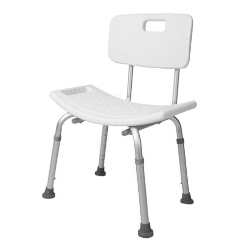 Chaise de douche pliable à hauteur réglable pour la maison