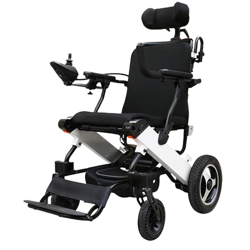 Fauteuil roulant électrique compact léger et intelligent